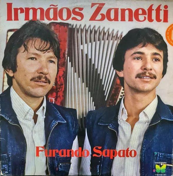 Portada de Álbum "Furando Sapato", de Irmãos Zanetti