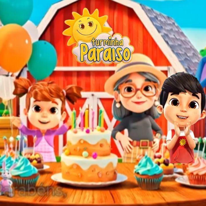 Portada de Álbum "Turminha Paraíso 3", de Turminha Paraiso