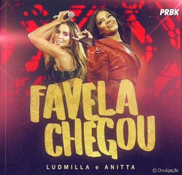 Single/EP cover of "Favela Chegou (Ao Vivo) (part. Ludmilla)" by Anitta