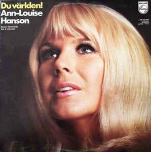 Portada de Álbum "Du Världen!", de Ann-Louise Hanson