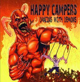 Capa do Álbum "Dancing With Demons", de Happy Campers