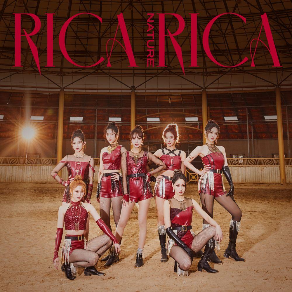 Portada de Sencillo/EP "RICA RICA", de NATURE (K-pop)
