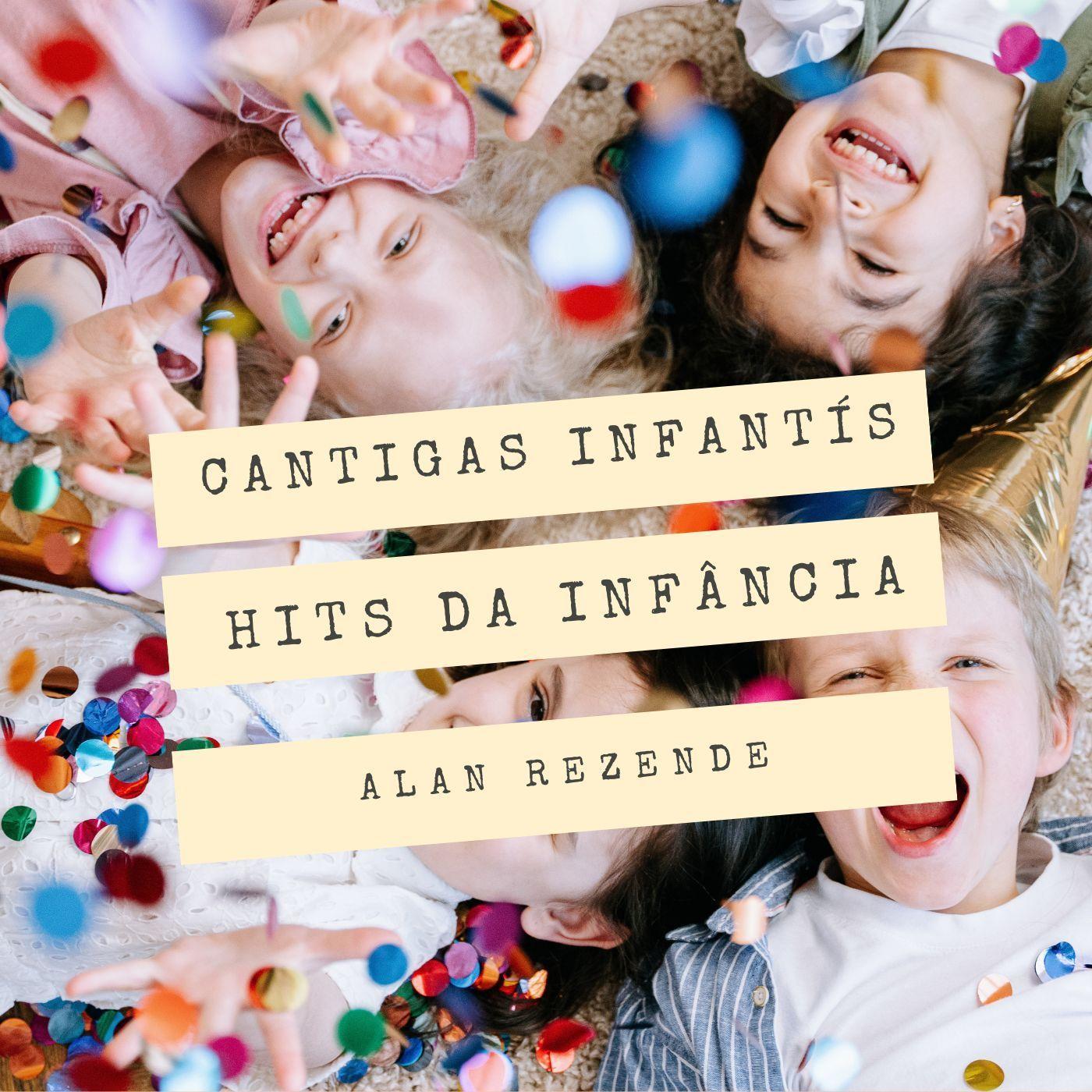 Capa do Álbum "Cantigas Infantis", de Alan Rezende