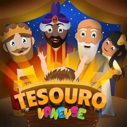 Capa do álbum "Tesouro", de Vaneyse
