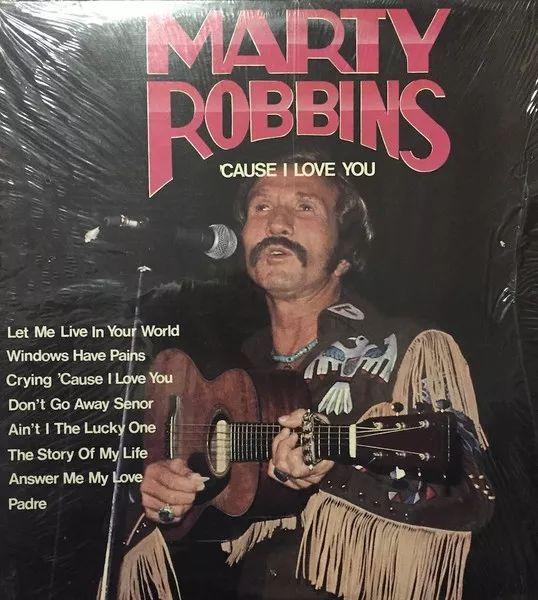 Portada de Álbum "Cause I Love You", de Marty Robbins