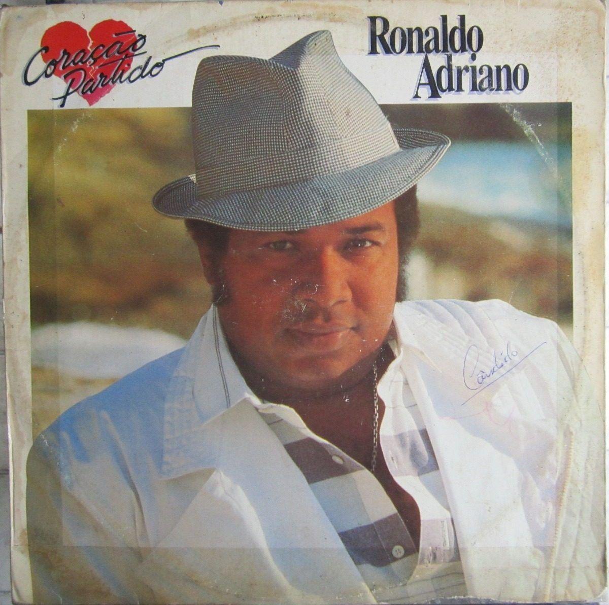 Portada de Álbum "Coração Partido", de Ronaldo Adriano