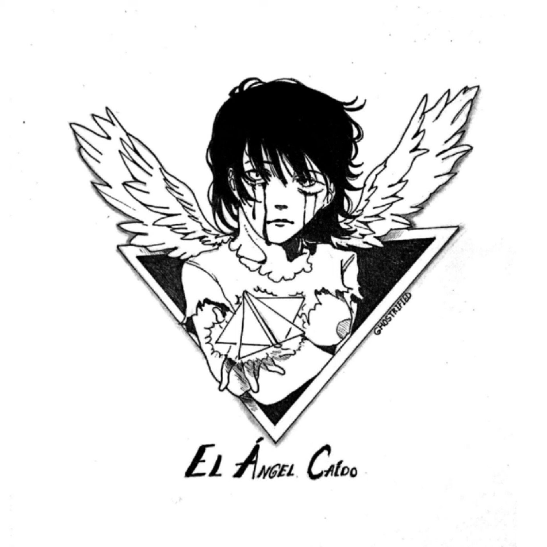 Capa do Single/EP "El Ángel Caído", de Diego Navas