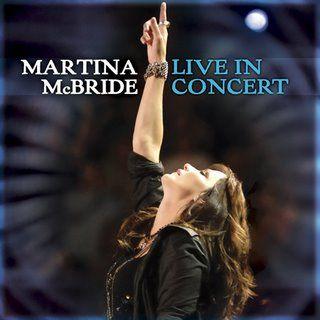 Capa do Álbum "Live In Concert", de Martina McBride