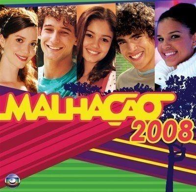 Portada de Álbum "Malhação Nacional 2008", de Malhação