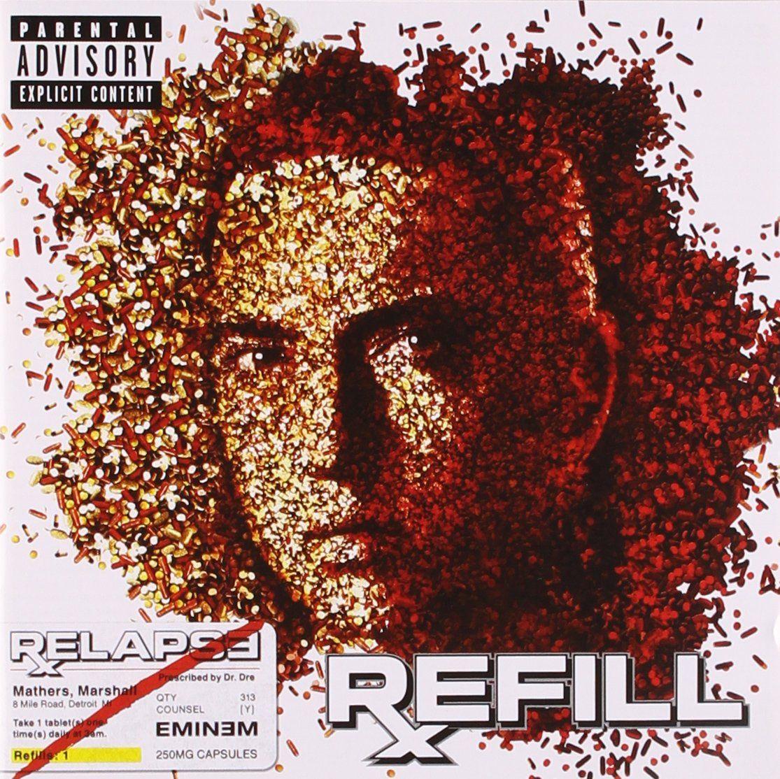 Portada del álbum "Relapse: Refil", de Eminem
