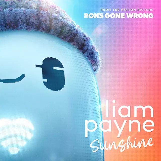 Portada de Sencillo/EP "Sunshine (From the Motion Picture "Ron's Gone Wrong")", de Liam Payne