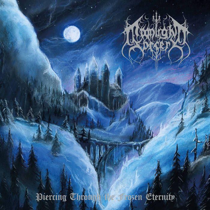 Portada de Sencillo/EP "Piercing Through the Frozen Eternity", de Moonlight Sorcery