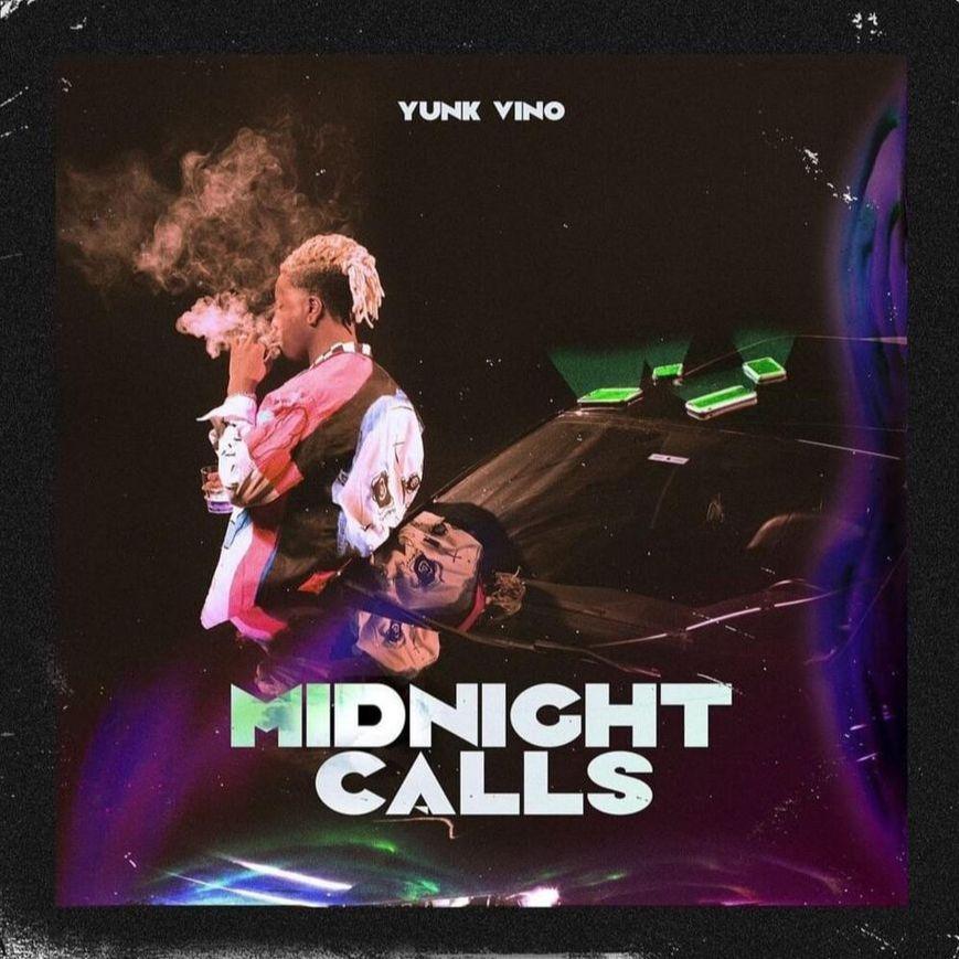 Portada de Álbum "Midnight Calls", de Yunk Vino