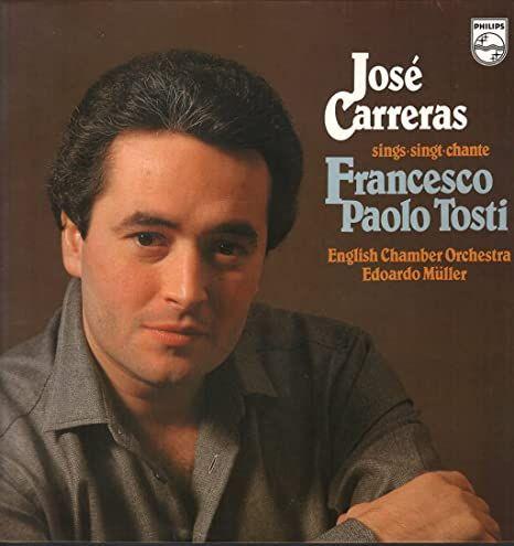 Portada de Álbum "Sings Francesco Paolo Tosti", de Jose Carreras