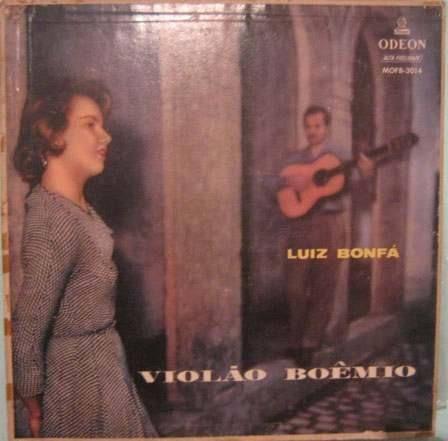 Portada de Álbum "Violão Boêmio", de Luiz Bonfá
