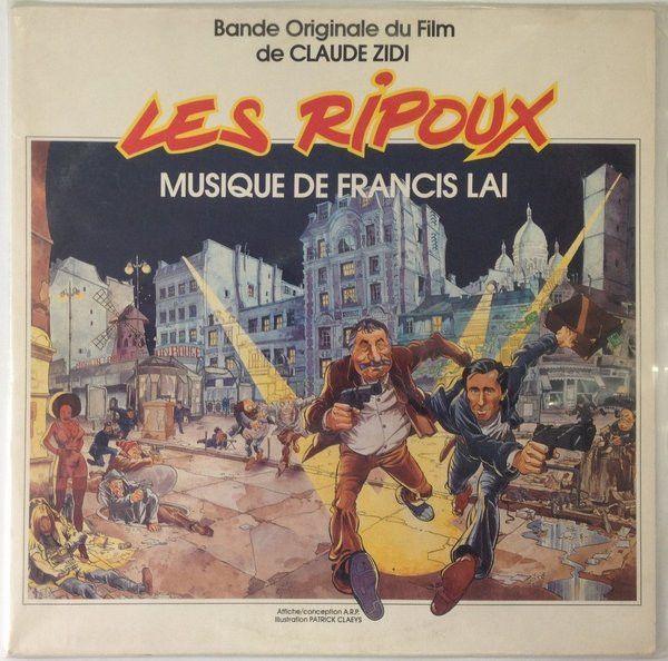 Portada del álbum "Les Ripoux ", de Francis Lai