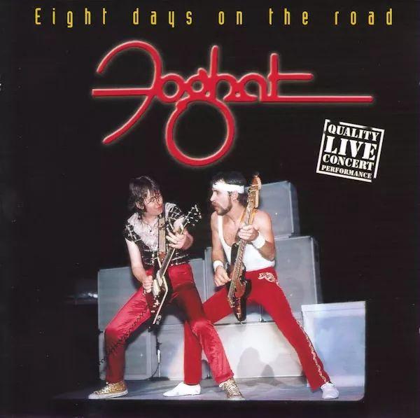 Album cover of "Eight Days On The Road" by Foghat
