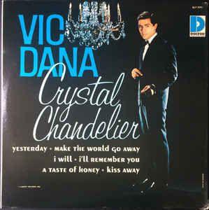 Portada de Álbum "Crystal Chandelier", de Vic Dana