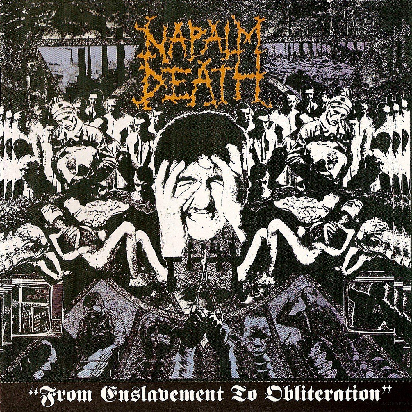 Portada de Álbum "From Enslavement To Obliteration", de Napalm Death