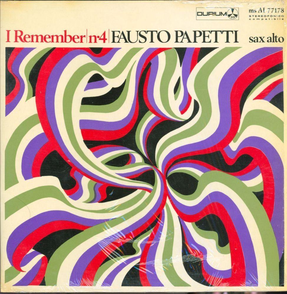 Capa do álbum "I Remember... N°4", de Fausto Papetti