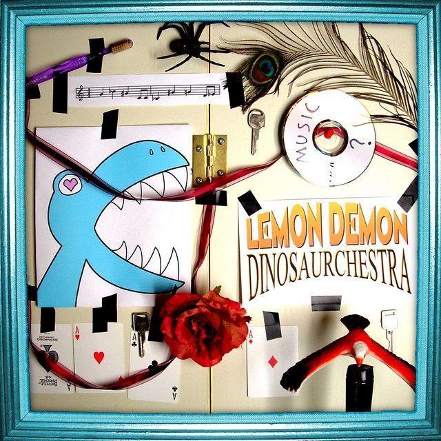 Portada de Álbum "Dinosaurchestra", de Lemon Demon