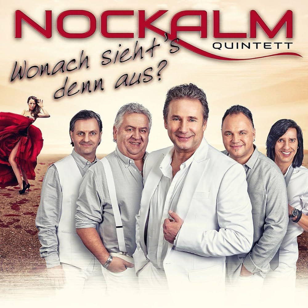 Album cover of "Wonach Sieht's Denn Aus?" by Nockalm Quintett