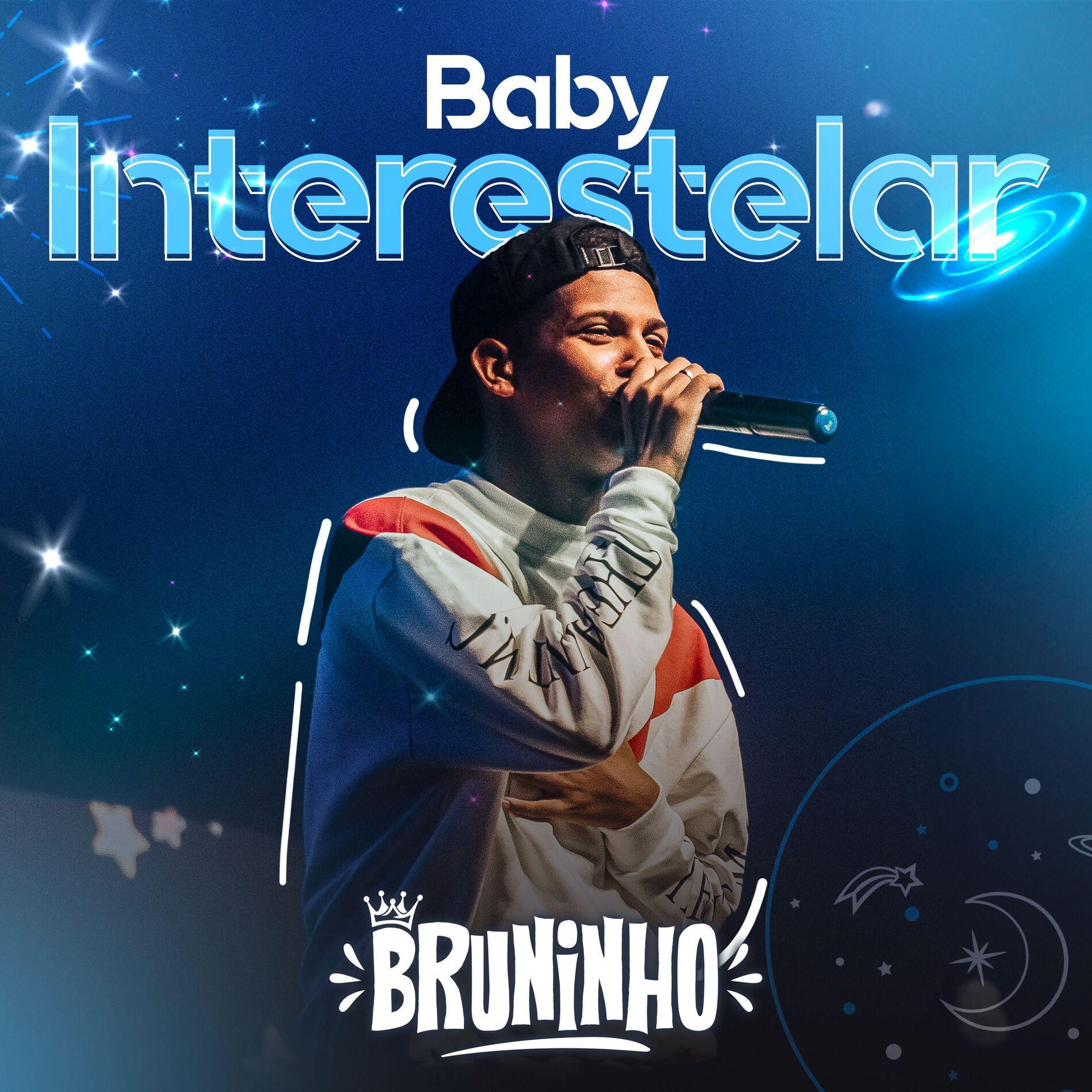 Portada de Sencillo/EP "Baby Interestelar", de MC Bruninho