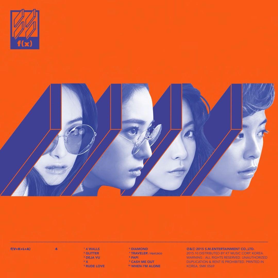 Portada de Álbum "4 Walls - The 4th Album", de f(x)