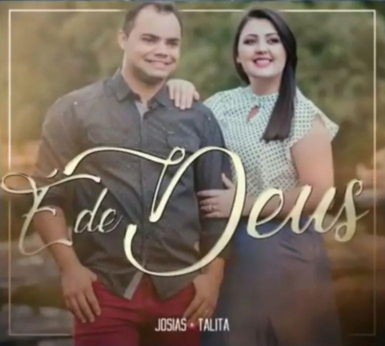 Capa do Álbum "É De Deus", de Josias e Talita