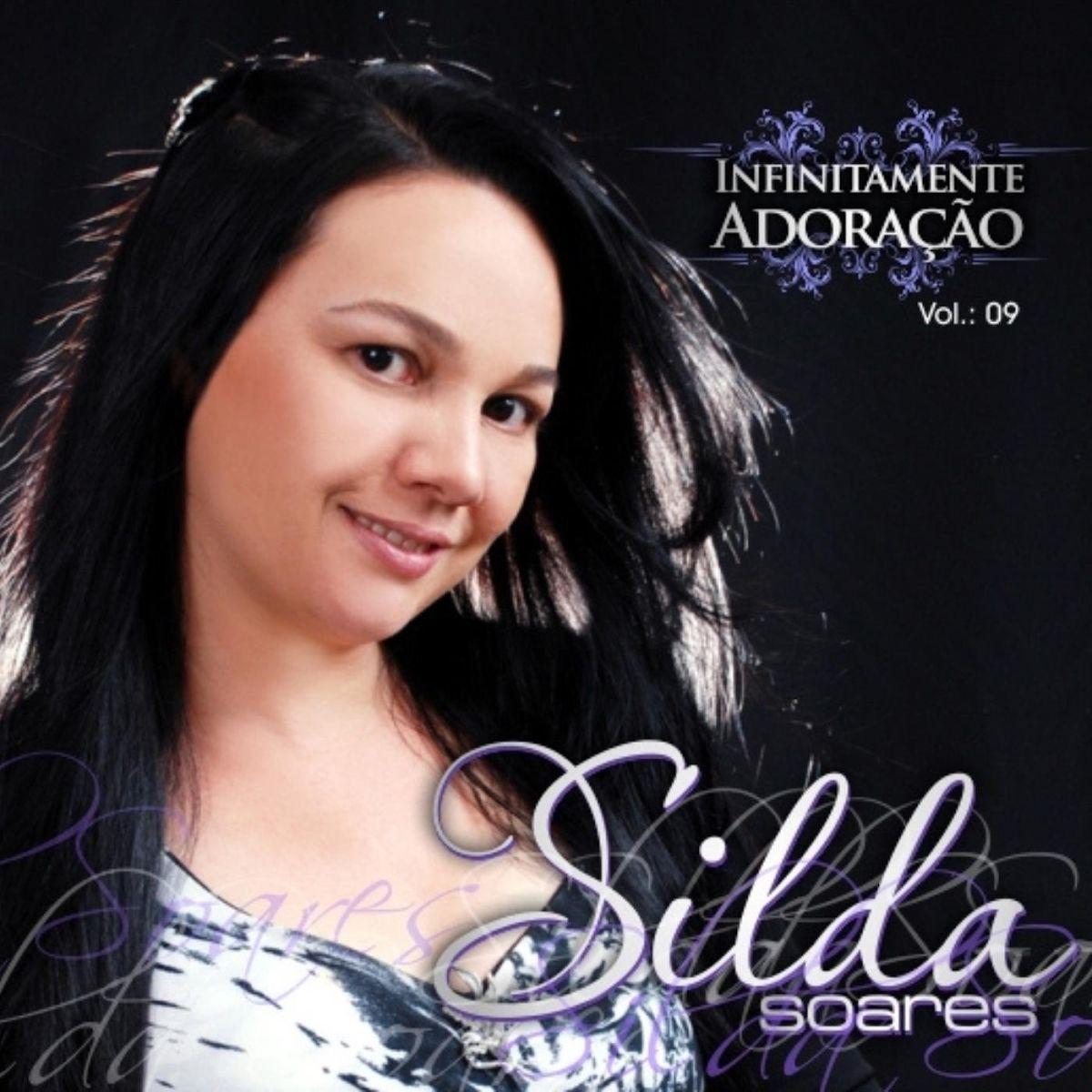 Album cover of "infinitamente adoração" by Silda Soares