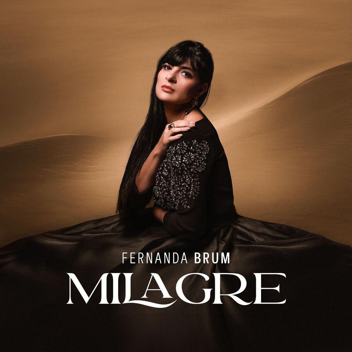 Album cover of "Milagre" by Fernanda Brum