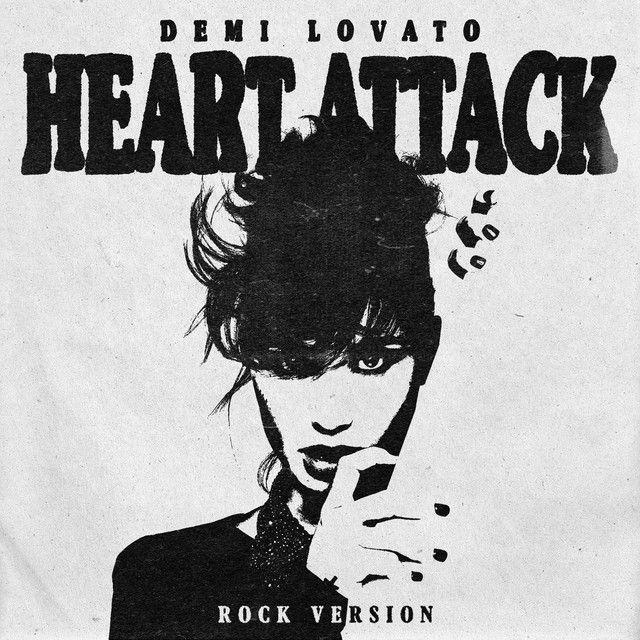 Portada del álbum "Heart Attack (Rock Version)", de Demi Lovato