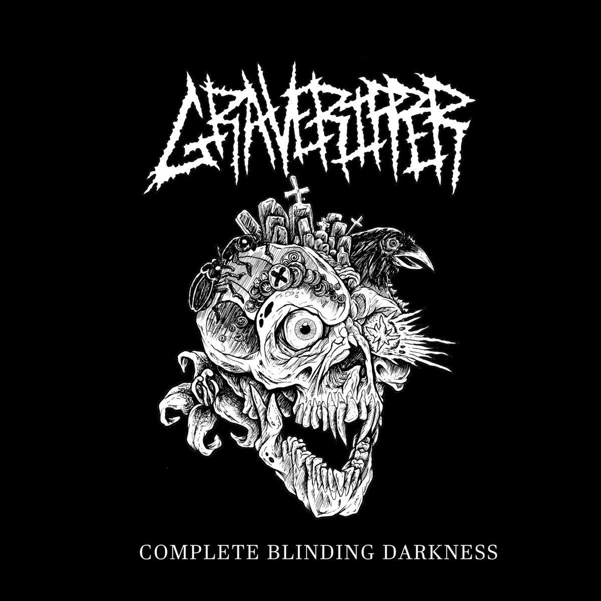 Portada de Sencillo/EP "Complete Blinding Darkness", de GraveRipper