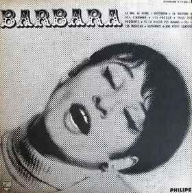 Capa do Álbum "Barbara N°2", de Barbara