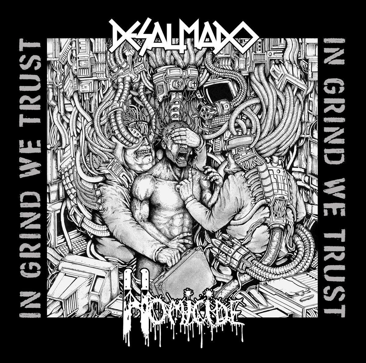 Capa do Álbum "In Grind We Trust", de Desalmado