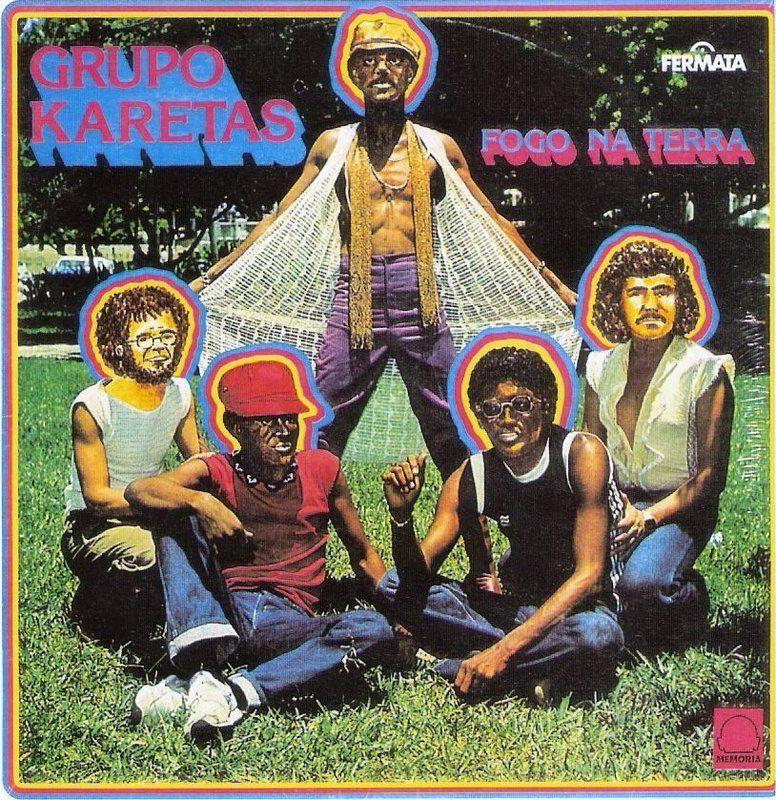 Portada de Álbum "Fogo Na Terra", de Grupo Karetas