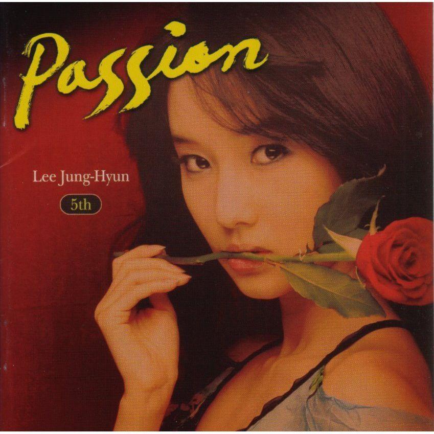 Portada de Álbum "Passion", de Lee Jung Hyun