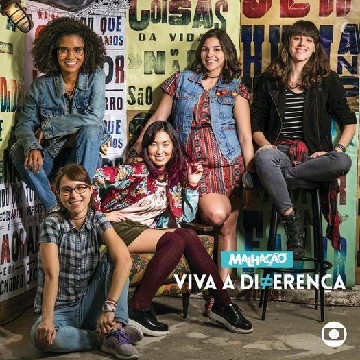 Portada de Álbum "Viva a Diferença ", de Malhação