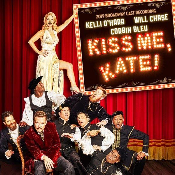 Album cover of "Kiss Me Kate (2019 Broadway Cast Recording)" by Kiss Me Kate