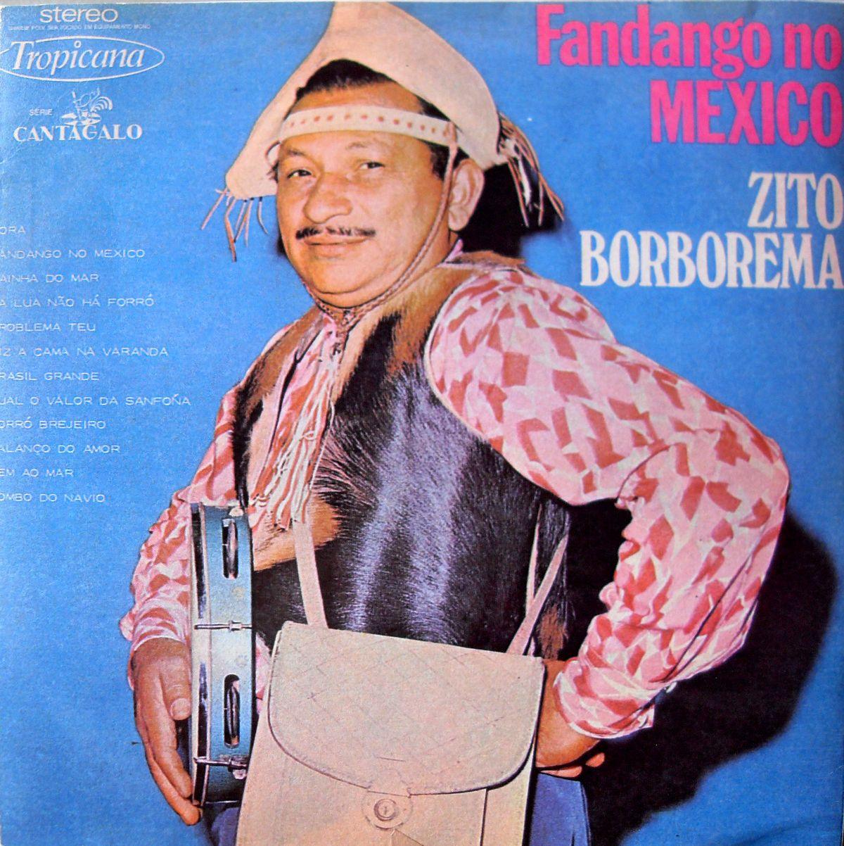 Portada de Álbum "Fandango no México", de Zito Borborema