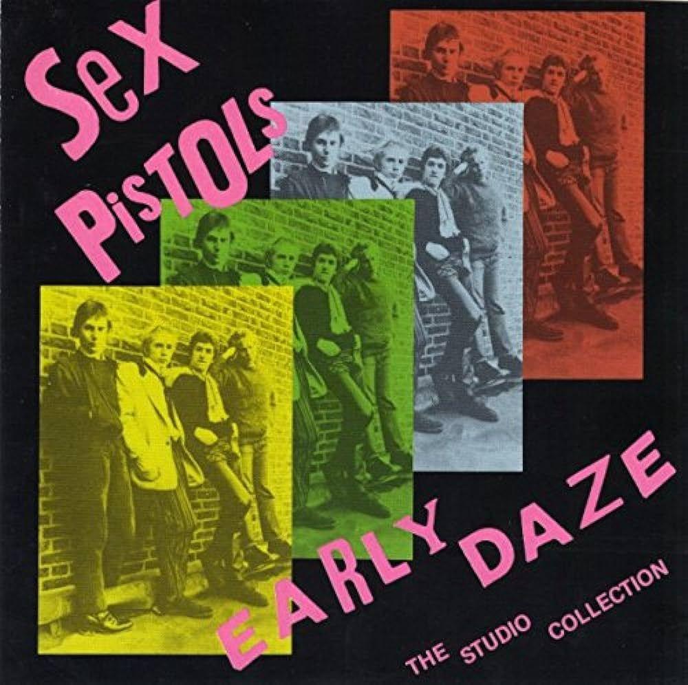 Portada de Álbum "Early Daze", de Sex Pistols