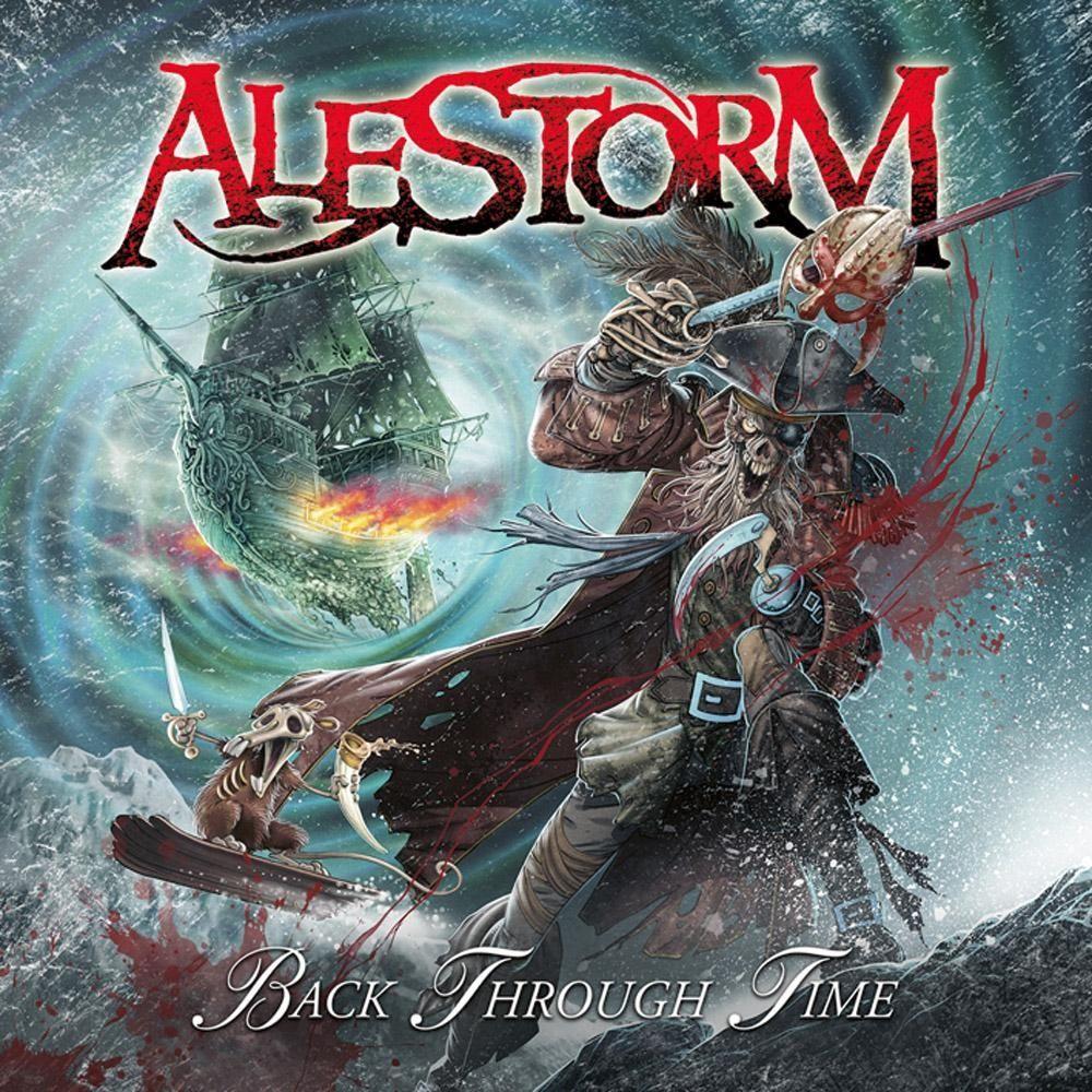 Portada de Álbum "Back Through Time", de Alestorm
