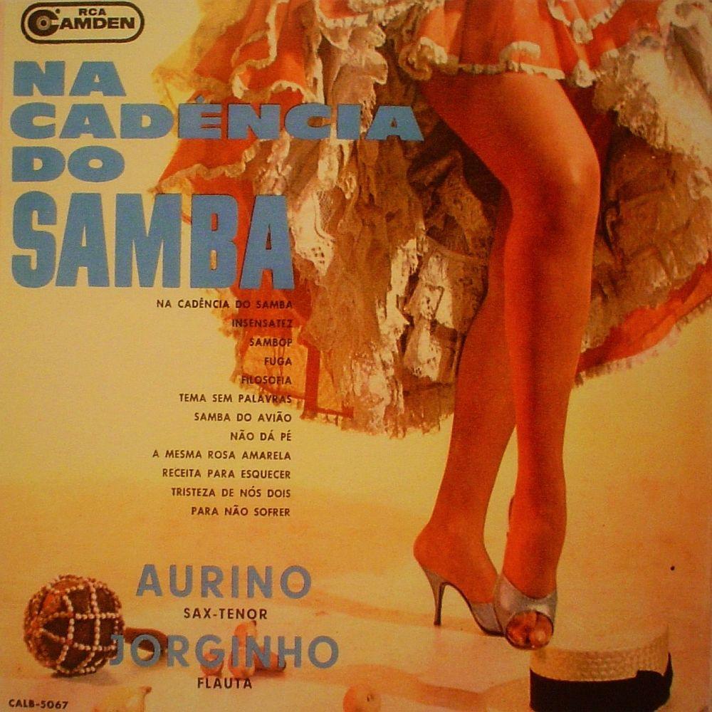 Portada de Álbum "Na Cadência do Samba", de Nelsinho Rodrigues