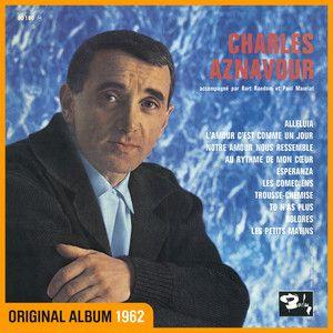 Portada del álbum "Alléluia ", de Charles Aznavour