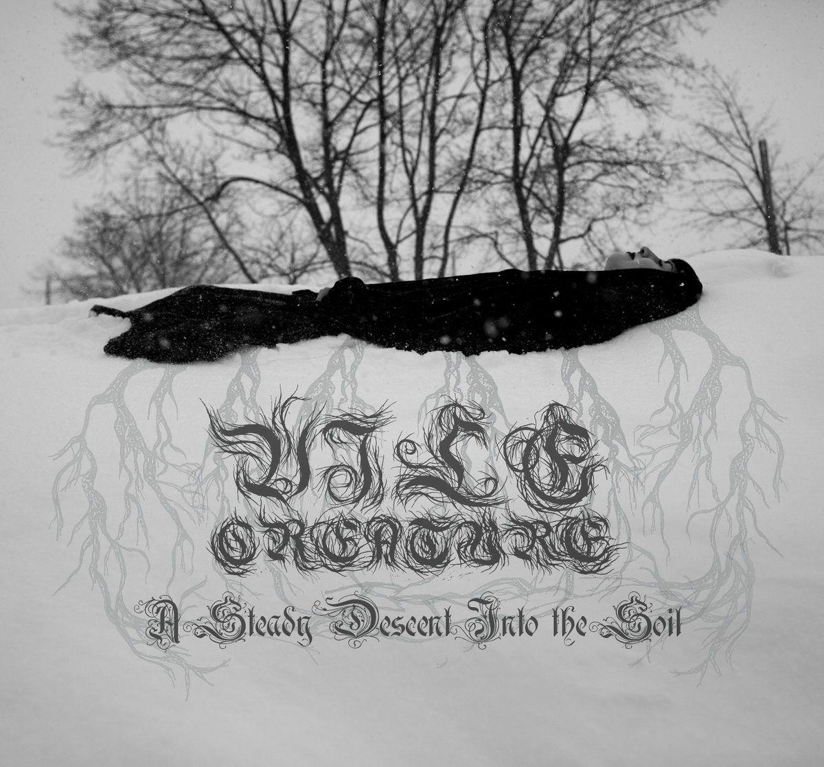 Capa do Álbum "A Steady Descent Into The Soil", de Vile Creature
