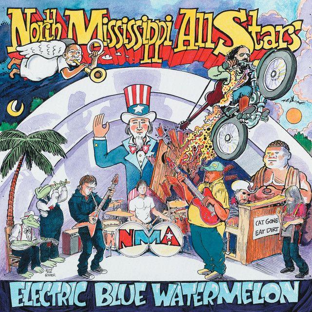 Portada de Álbum "Electric Blue Watermelon", de North Mississippi Allstars