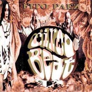 Portada del álbum "Circo Beat", de Fito Páez