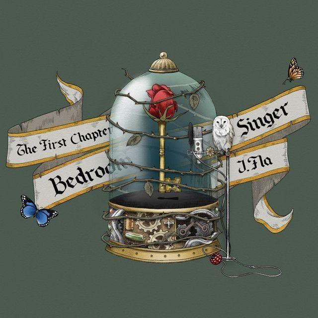 Capa do Single/EP "Bedroom Singer", de J.Fla