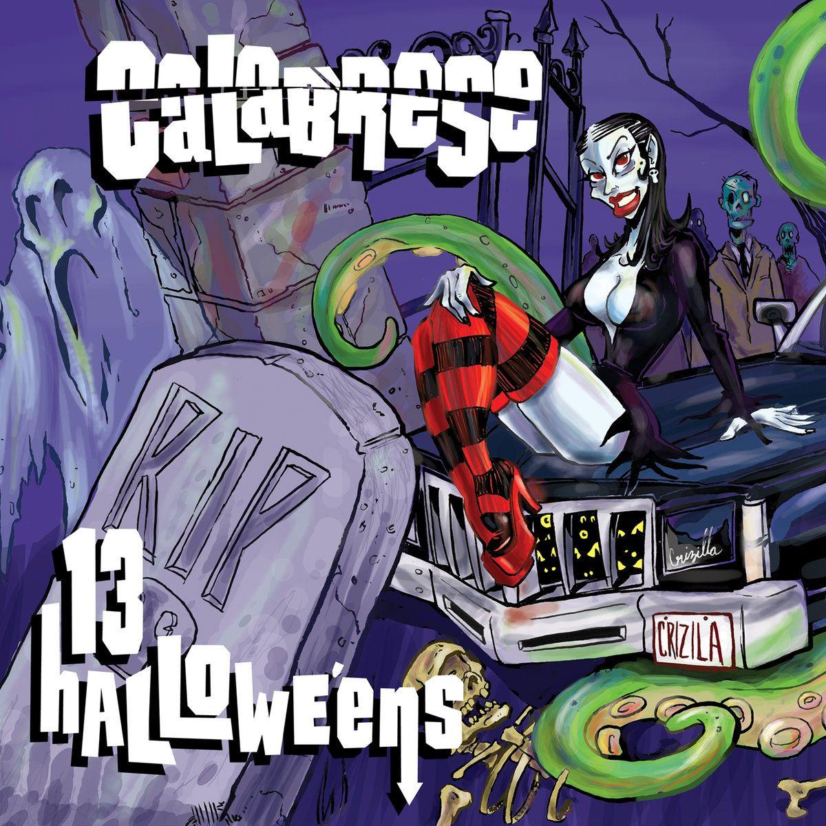 Portada de Álbum "13 Halloweens", de Calabrese