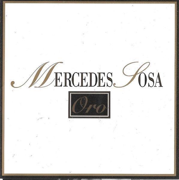 Portada de Álbum "Oro", de Mercedes Sosa